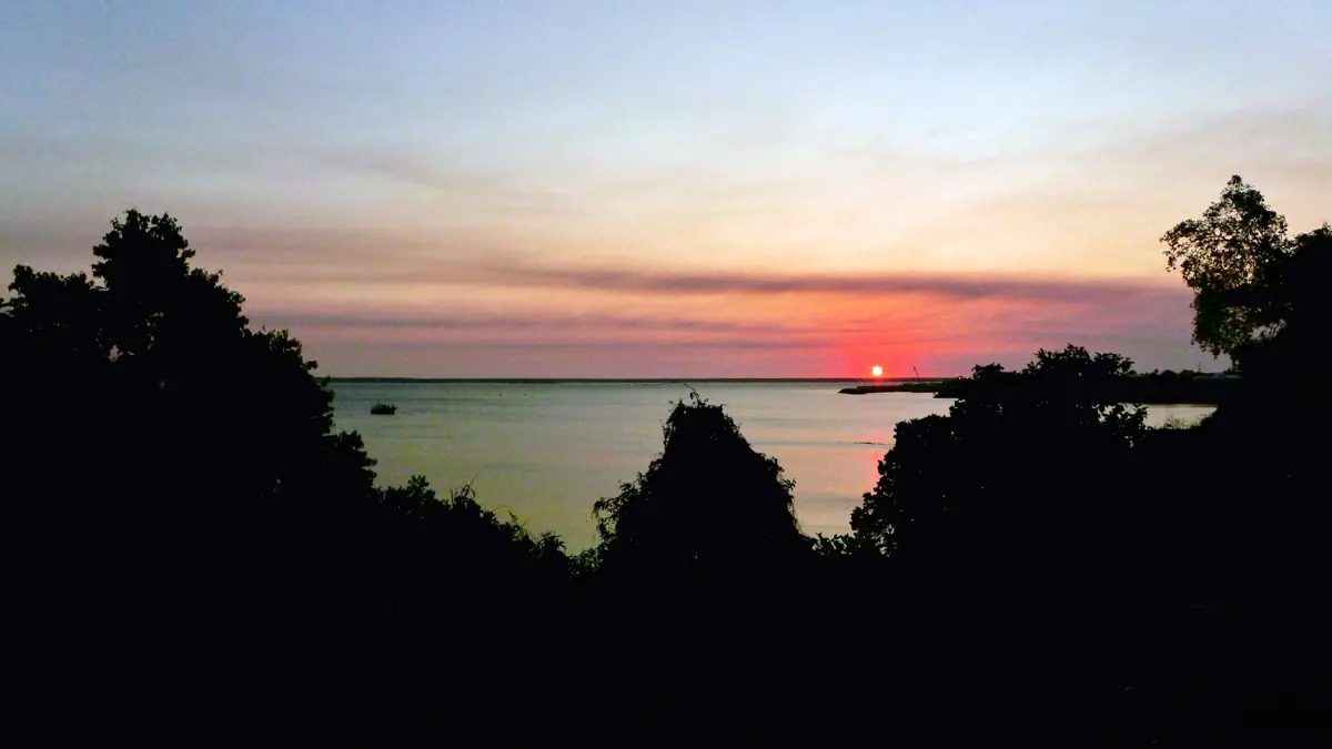 Sunset over Darwin Harbour